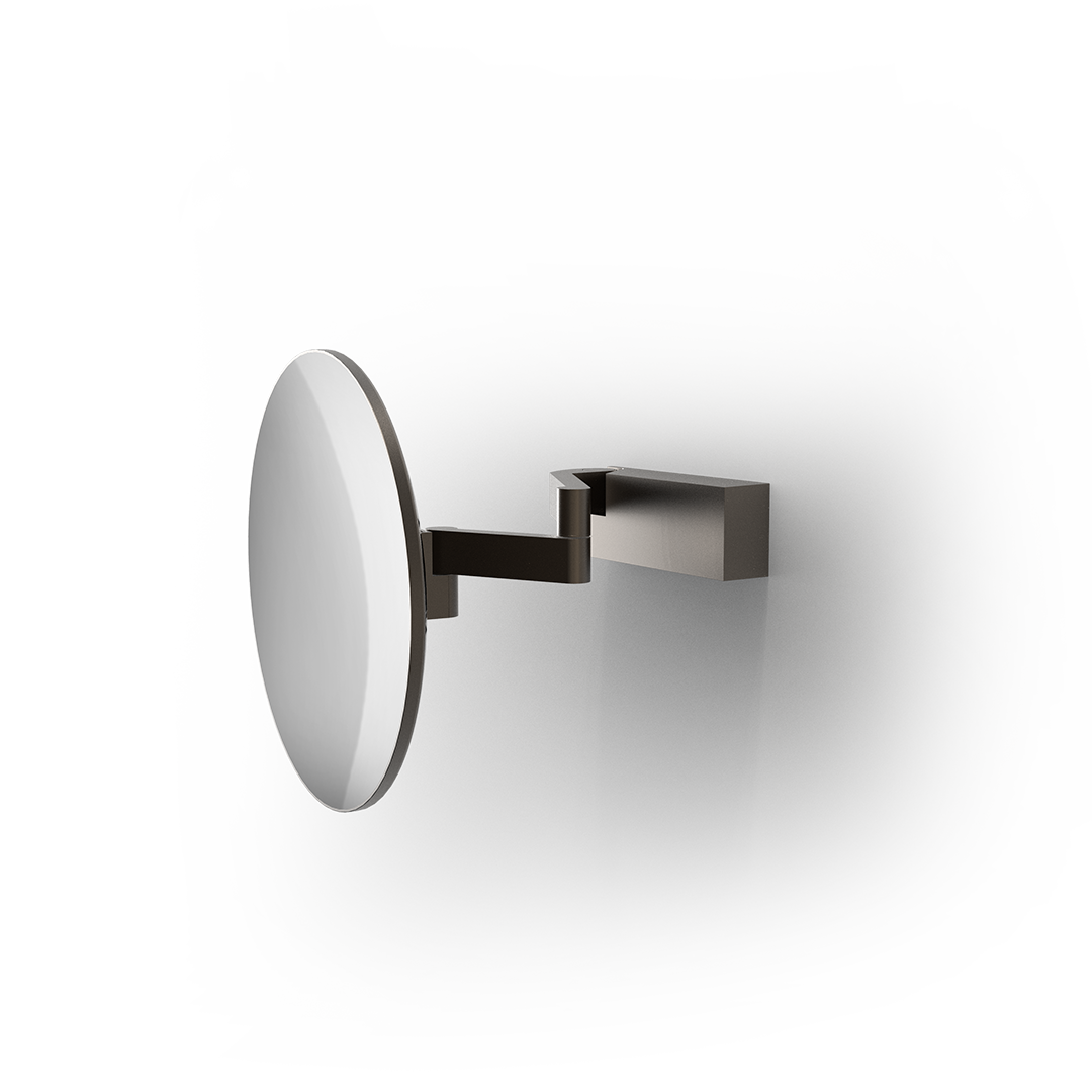 Cosmetic mirror / VISION R UNLIT 5X / Decor Walther